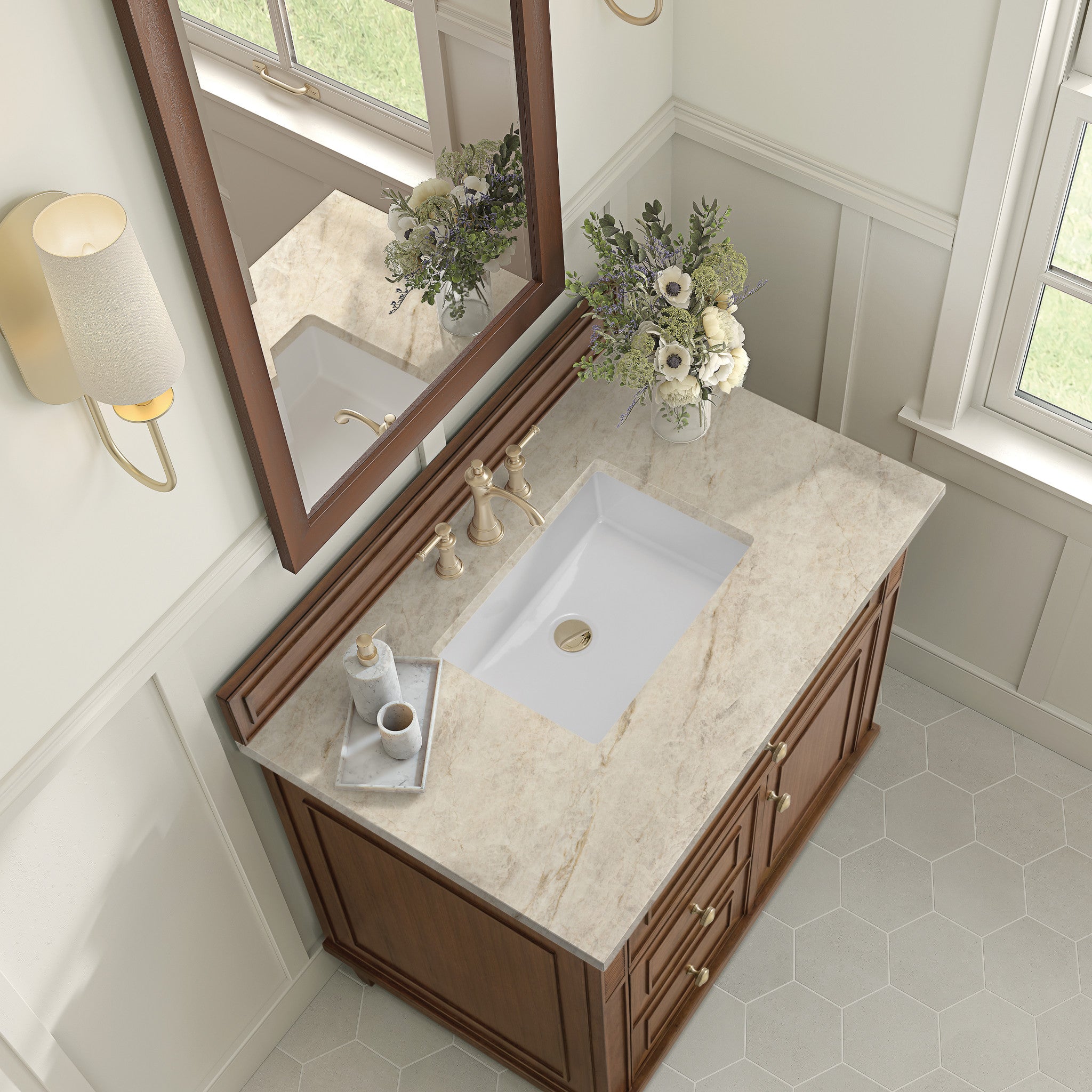 36-lorelai-single-vanity-in-mid-century-walnut-by-james-martin-vanities-tajnar-eclos-zero-silica image 14