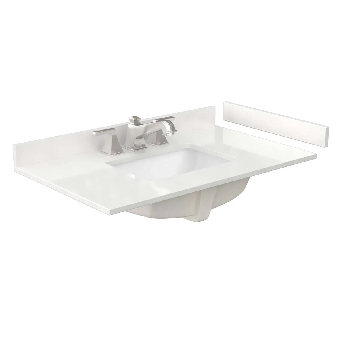 36" Miranda Single Bathroom Vanity in Dark Gray with Brushed Gold Trim & 34" Mirror by Wyndham