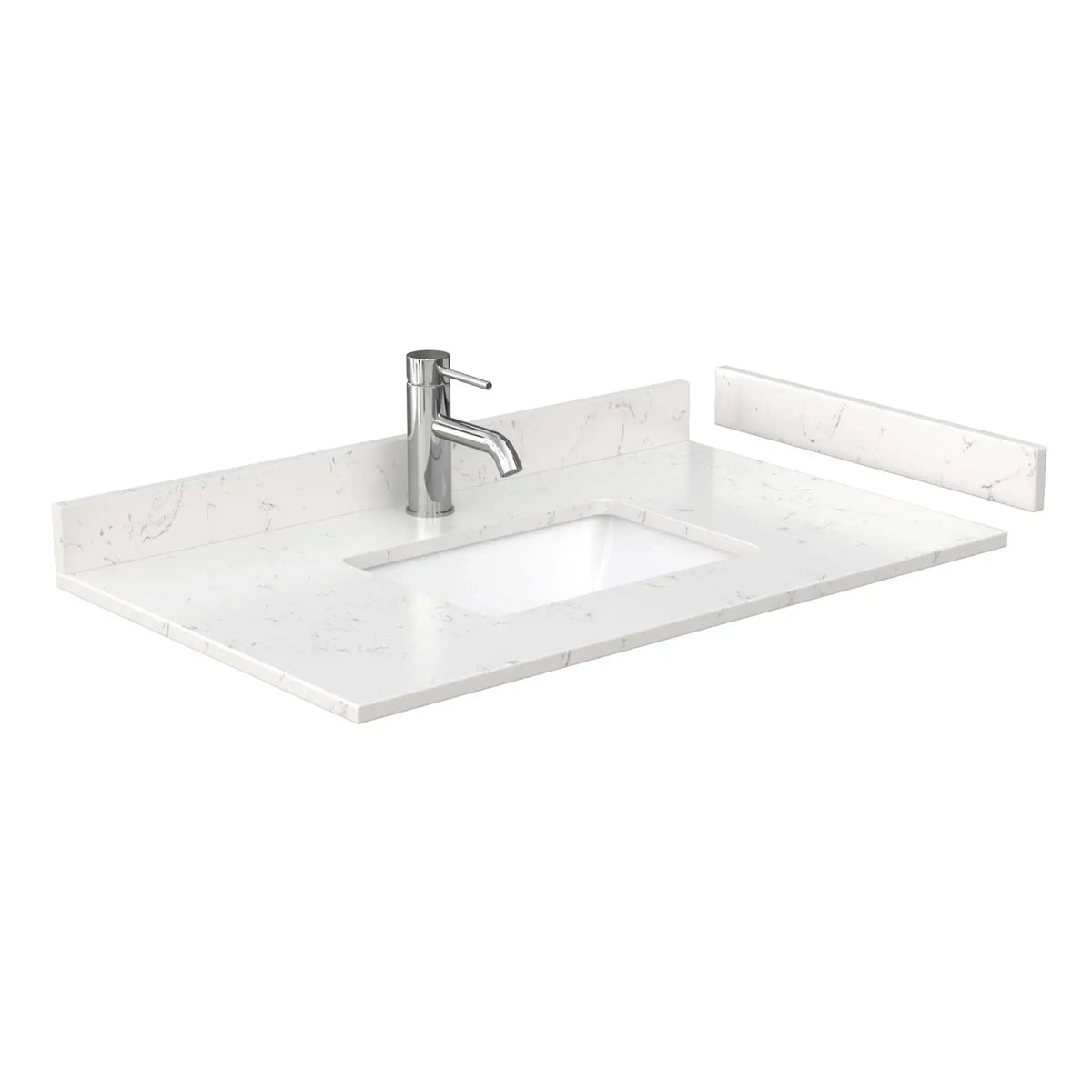 36" Miranda Single Bathroom Vanity in Dark Gray with Brushed Gold Trim by Wyndham