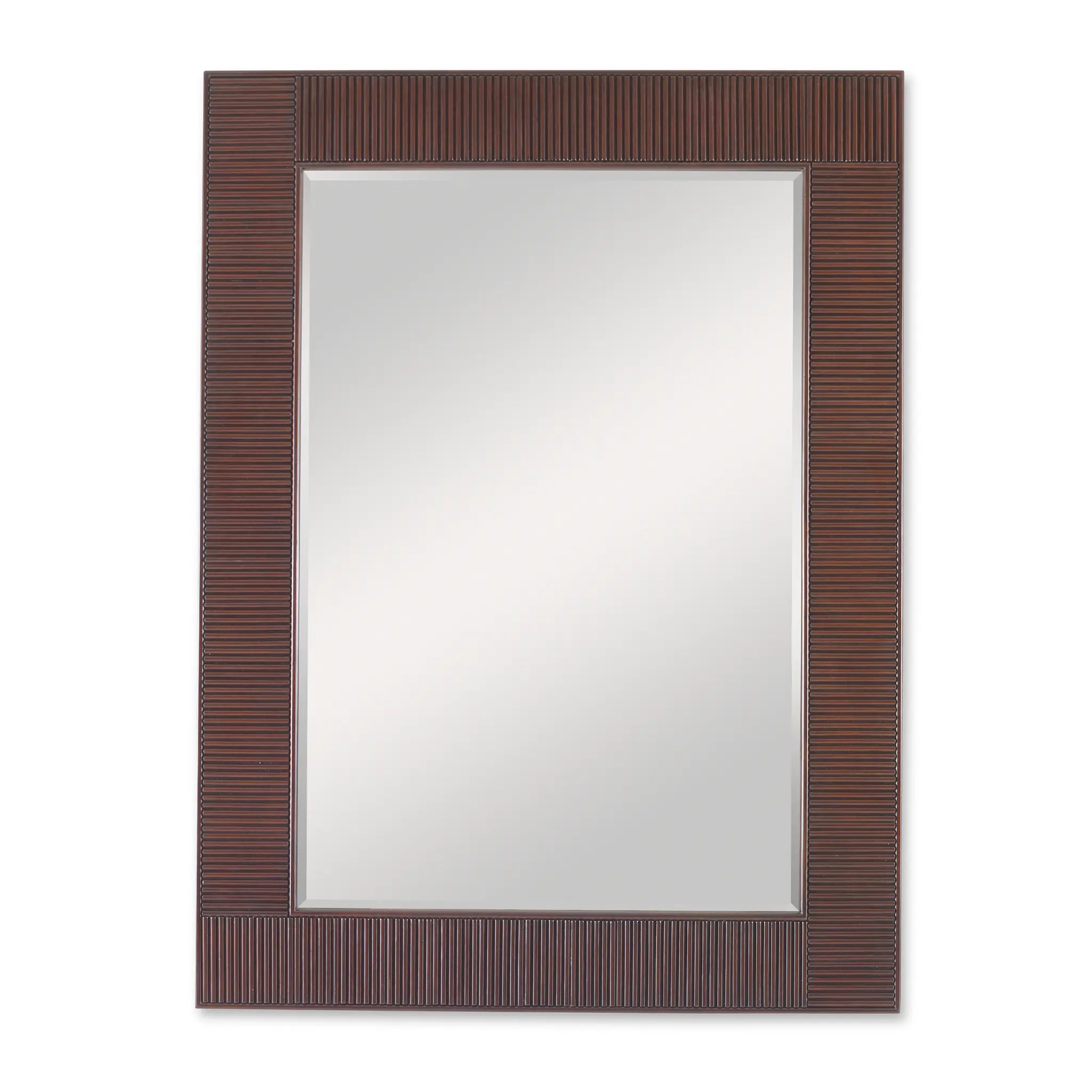 36" Reeded Mirror - Walnut by Ambella Home image
