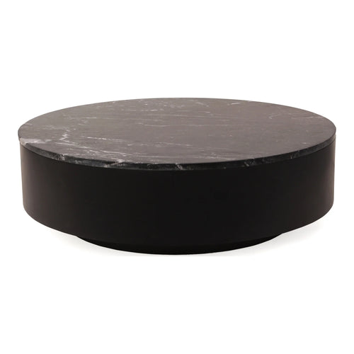 40" Black Round Coffee Table (GZ-1150-02-0) by Moe's Home Collection