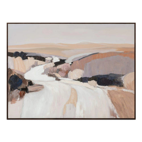 40" Framed Abstract Painting (WP-1350-37) by Moe's Home Collection