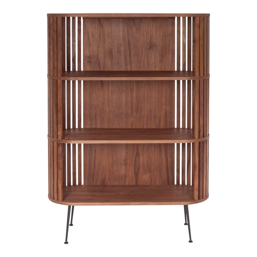 41" Brown Wood 5-Tier Bookshelf (YC-1024-21) by Moe's Home Collection
