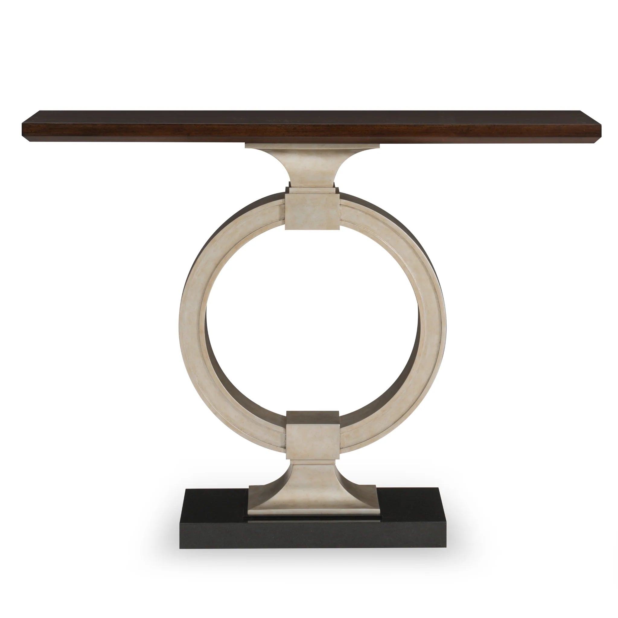Oculus Console Table - Walnut