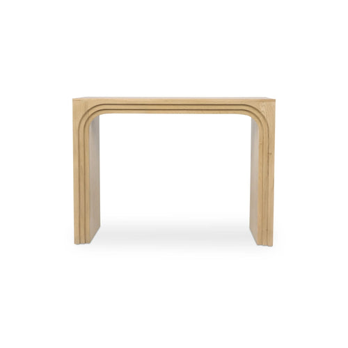 43" Natural Oak Console Table with Arch Opening (BZ-1160-24) by Moe's Home Collection