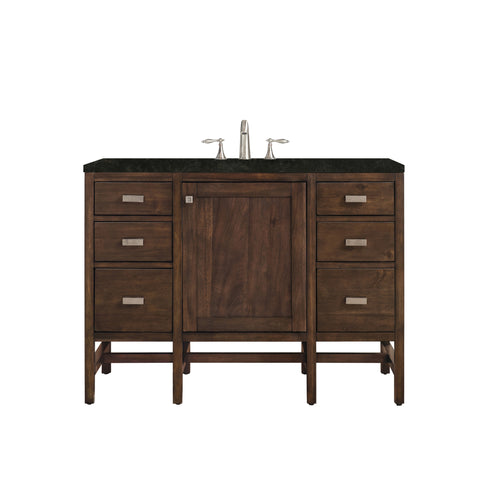 48" Addison Single Vanity Cabinet in Mid-Century Acacia by James Martin Vanities (E444-V48-MCA)