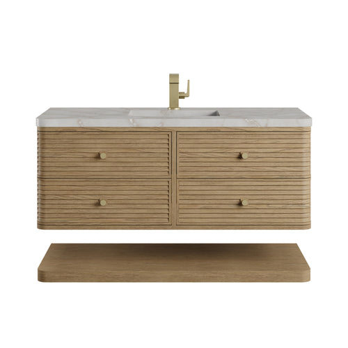 48" Allamari Single Vanity in Dune Mist by James Martin Vanities