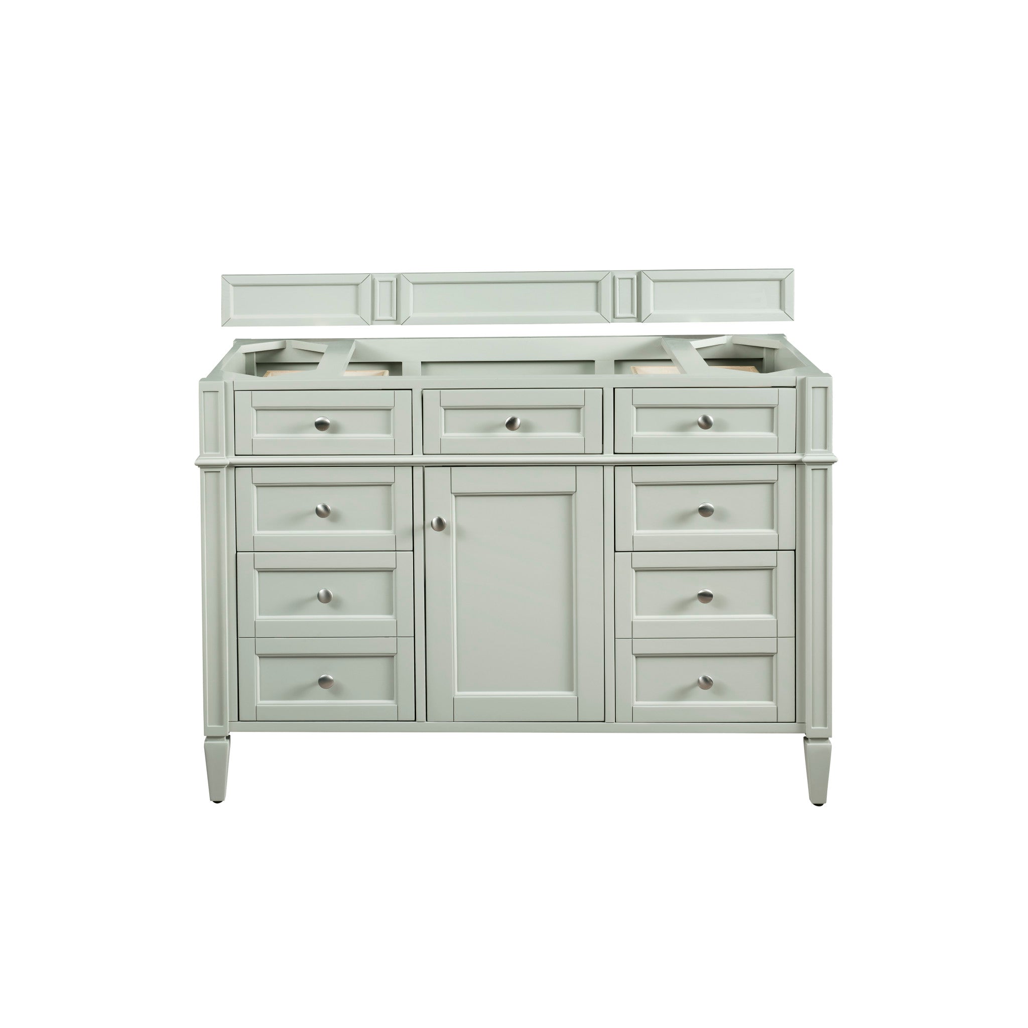 48-brittany-single-vanity-in-sage-green-by-james-martin-vanities-phantome-eclos-zero-silica image 1
