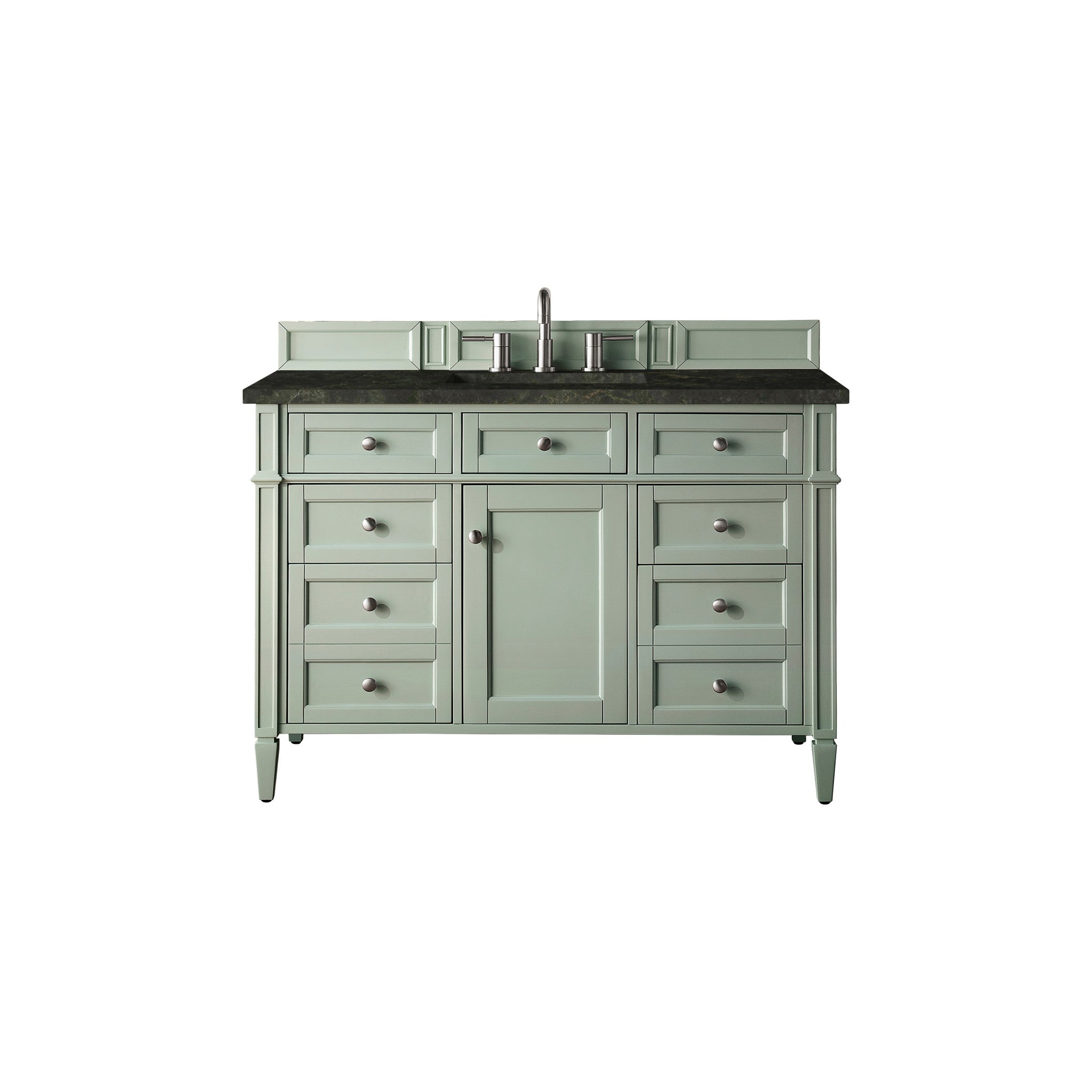 48-brittany-single-vanity-in-sage-green-by-james-martin-vanities-phantome-eclos-zero-silica image
