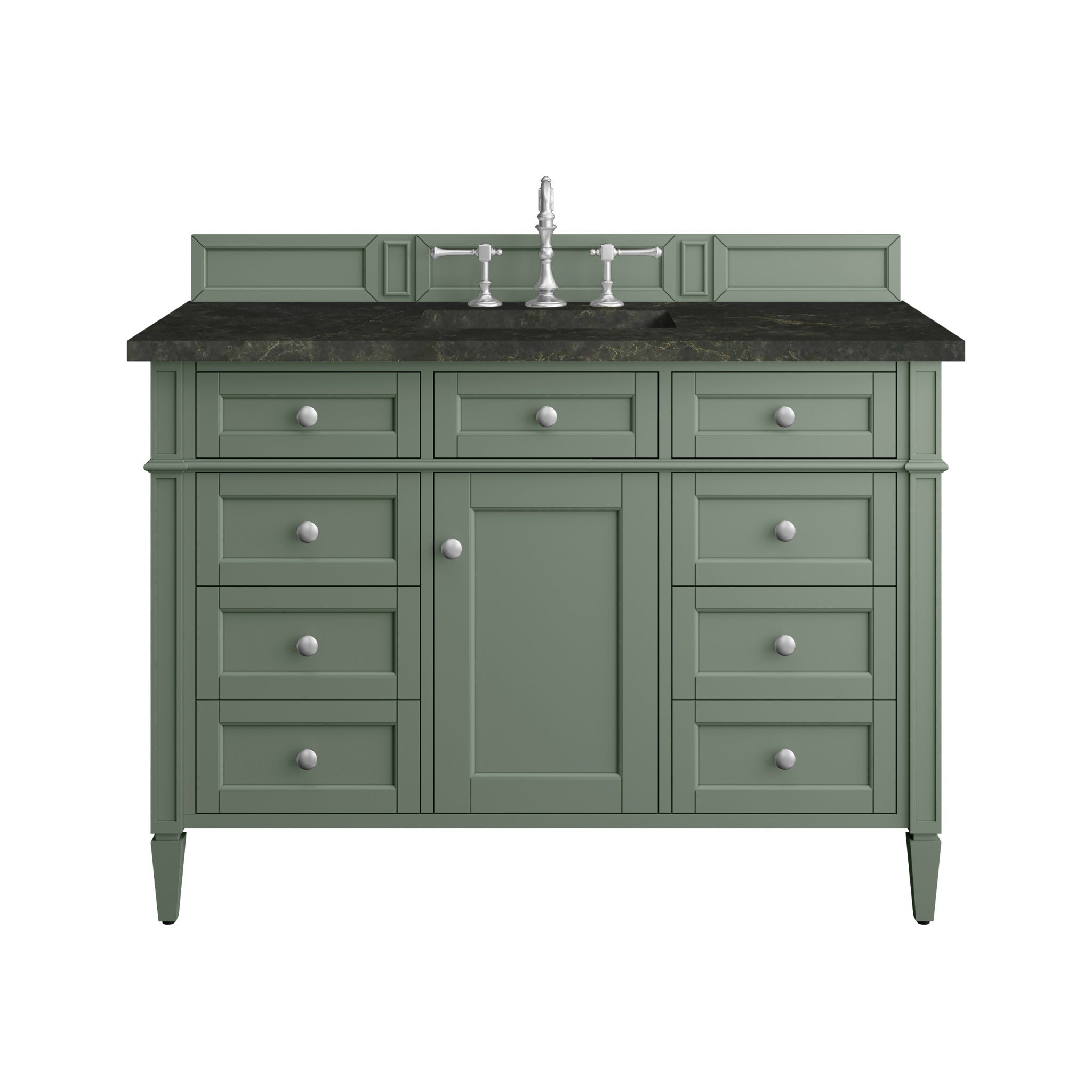 48-brittany-single-vanity-in-smokey-celadon-by-james-martin-vanities-phantome-eclos-zero-silica image