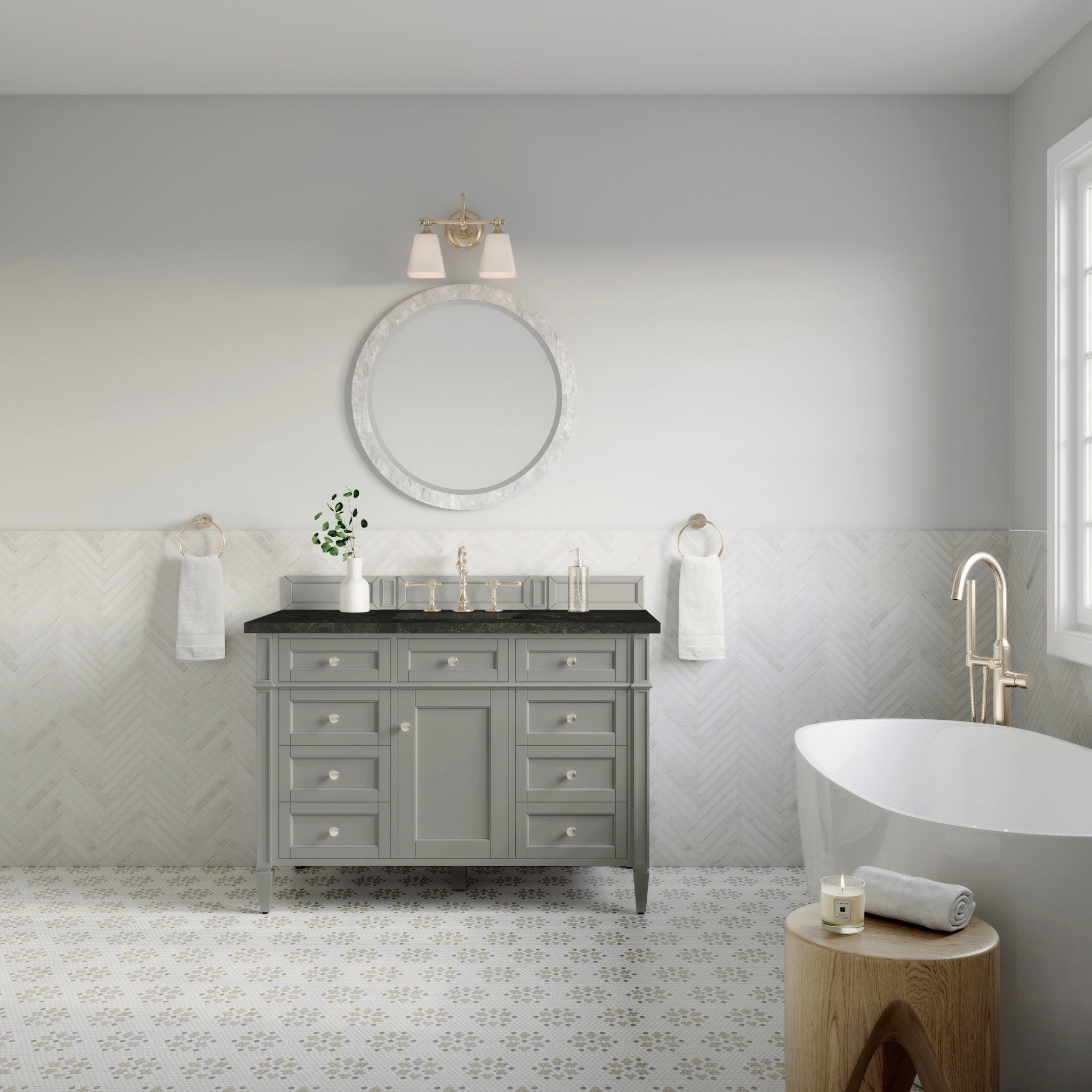48-brittany-single-vanity-in-urban-gray-by-james-martin-vanities-phantome-eclos-zero-silica image 2