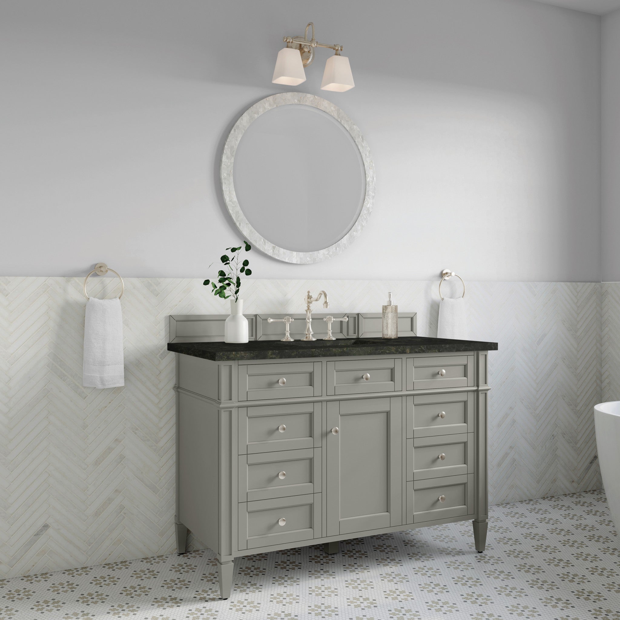 48-brittany-single-vanity-in-urban-gray-by-james-martin-vanities-phantome-eclos-zero-silica image 3