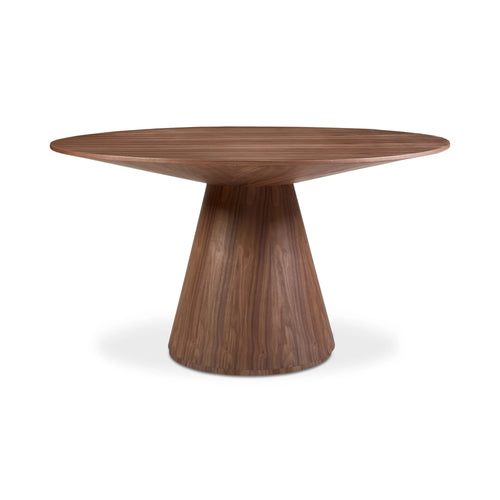54" Brown Round Dining Table (KC-1029-03-0) by Moe's Home Collection