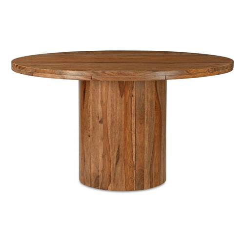 54" Brown Round Dining Table (KY-1040-03-0) by Moe's Home Collection