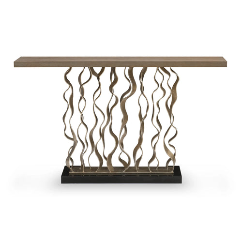 54" Waves Console Table by Ambella Home