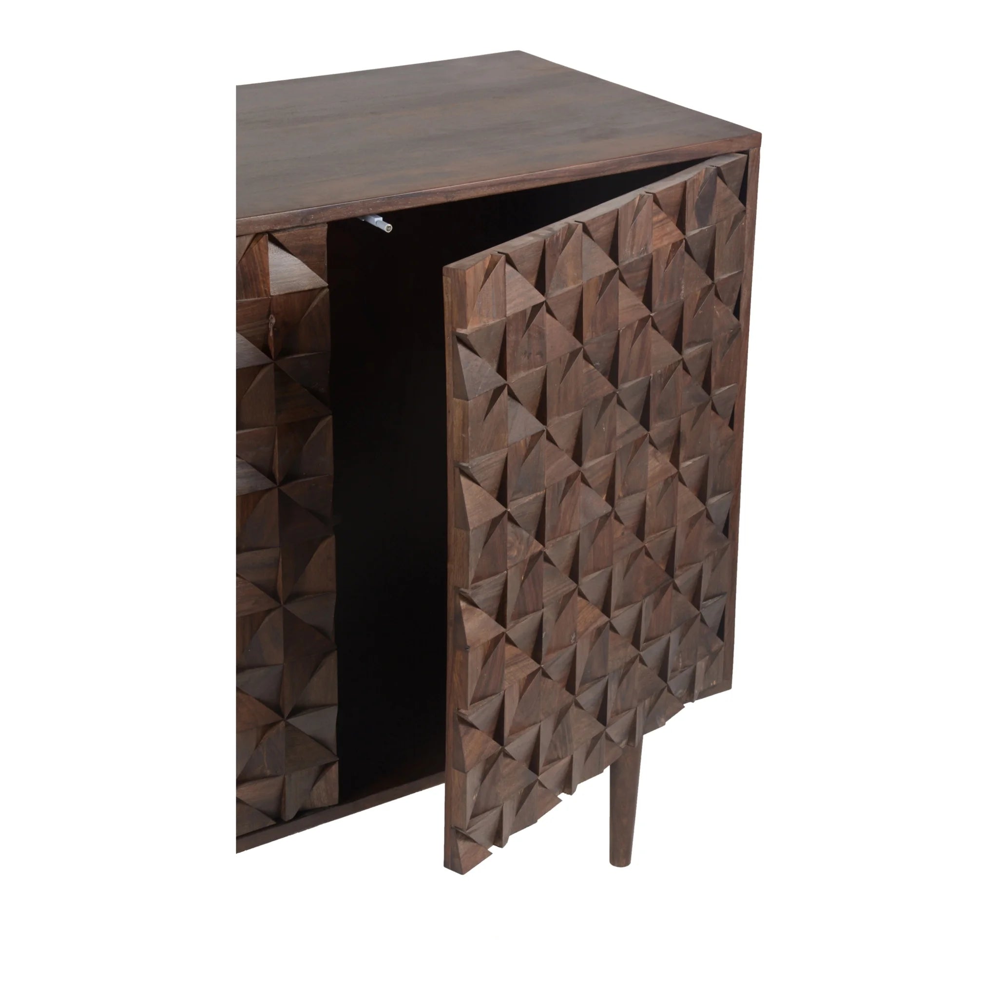 58" Sheesham Wood 3-Door Sideboard (BZ-1039-03) by Moe's Home Collection image 7