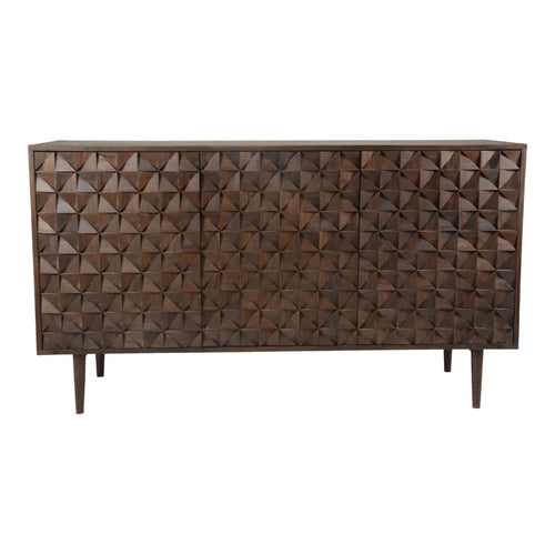 58" Sheesham Wood 3-Door Sideboard (BZ-1039-03) by Moe's Home Collection