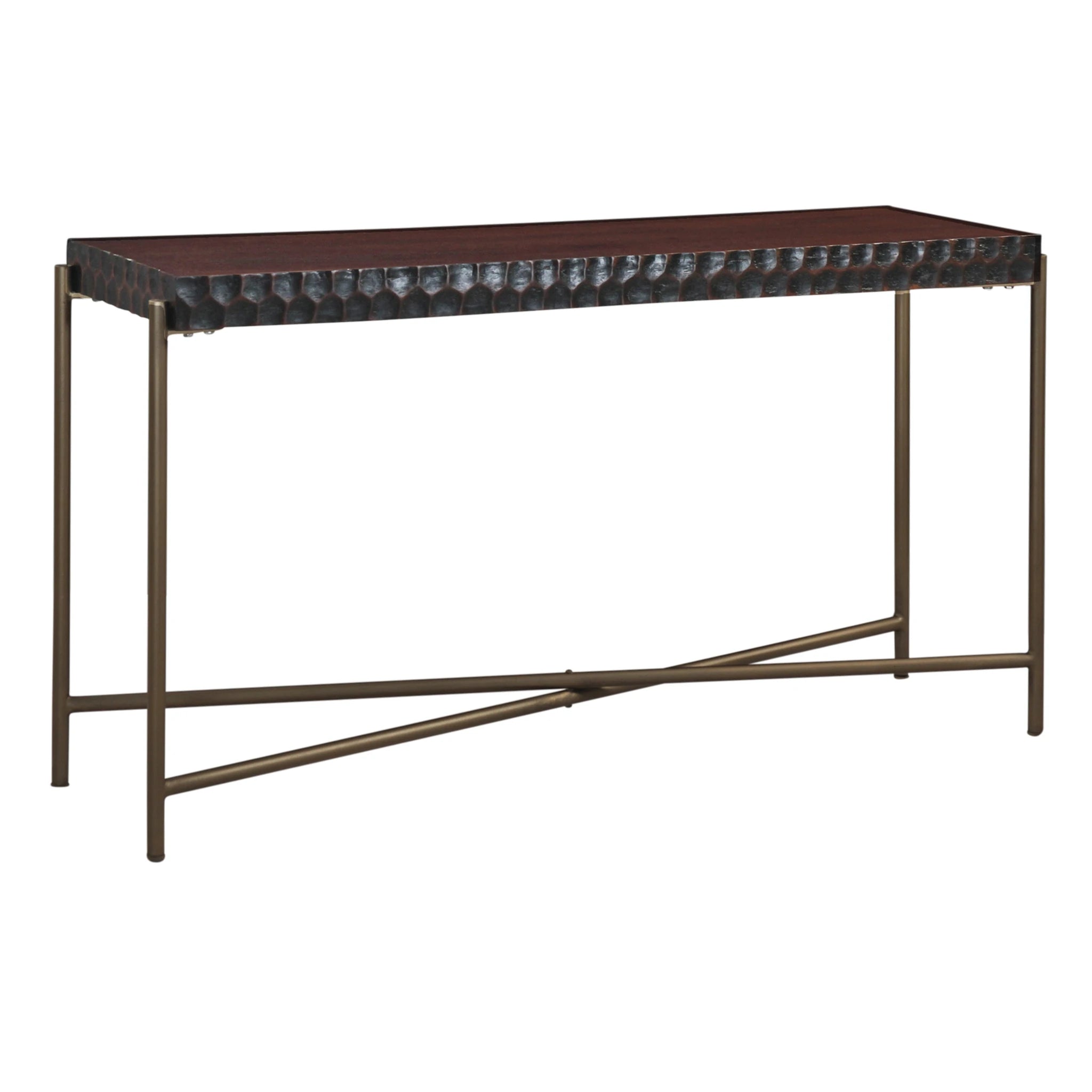 58" Two-Tone Mango Console Table (FSC-CN58TT) By Home Trends Direct 2