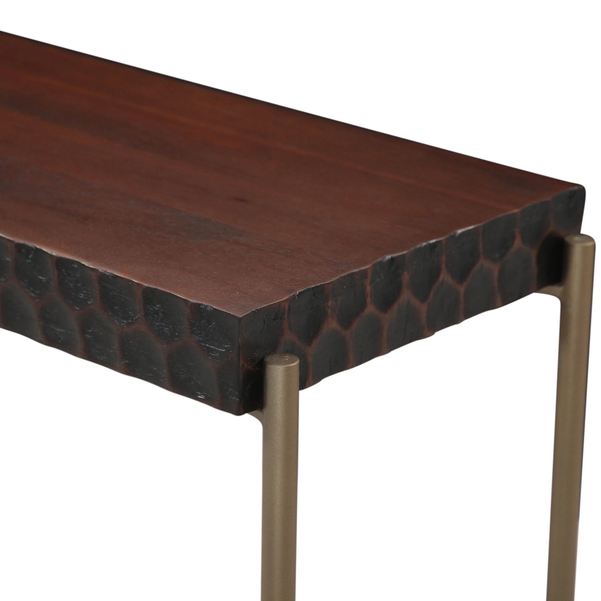58" Two-Tone Mango Console Table (FSC-CN58TT) By Home Trends Direct 3