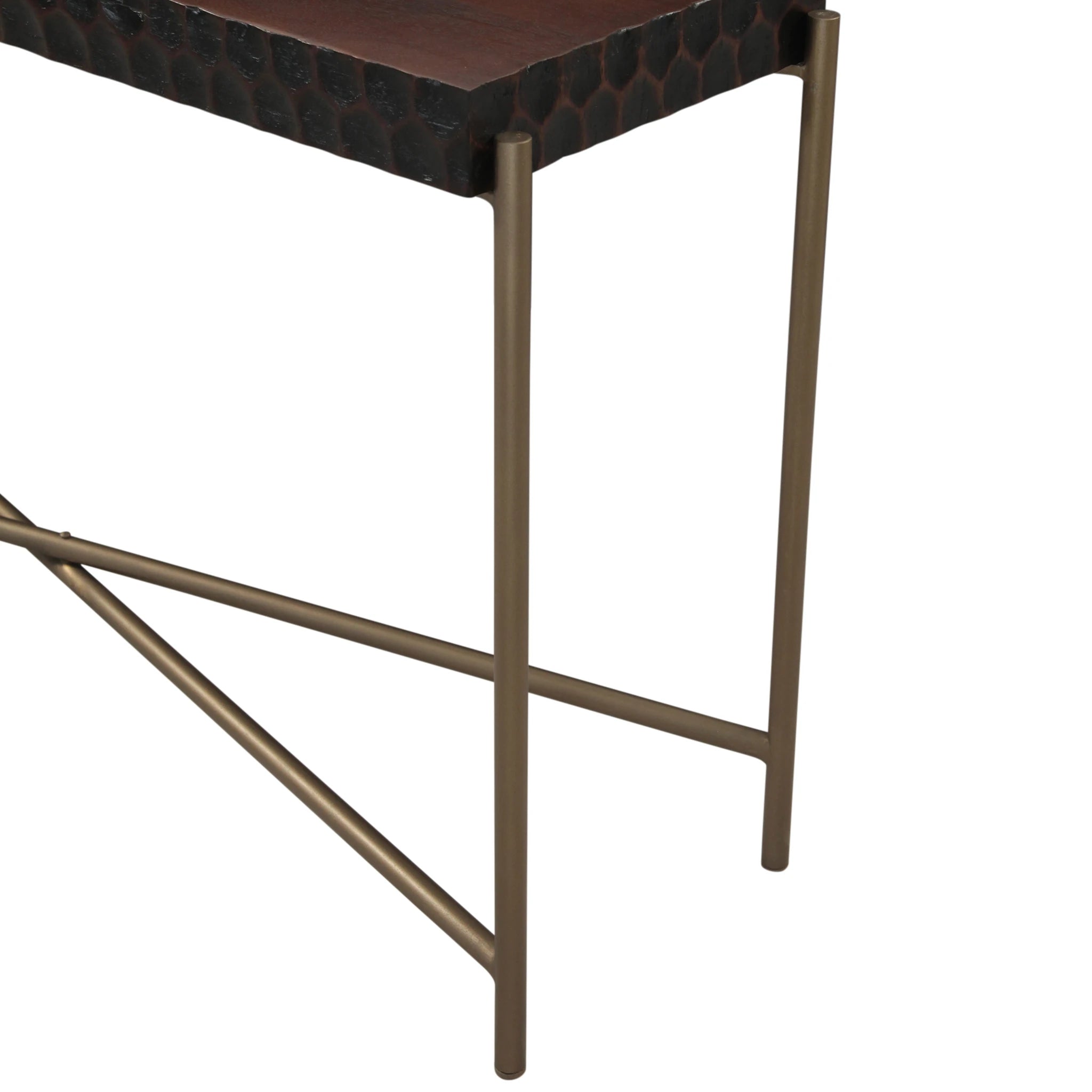 58" Two-Tone Mango Console Table (FSC-CN58TT) By Home Trends Direct 5