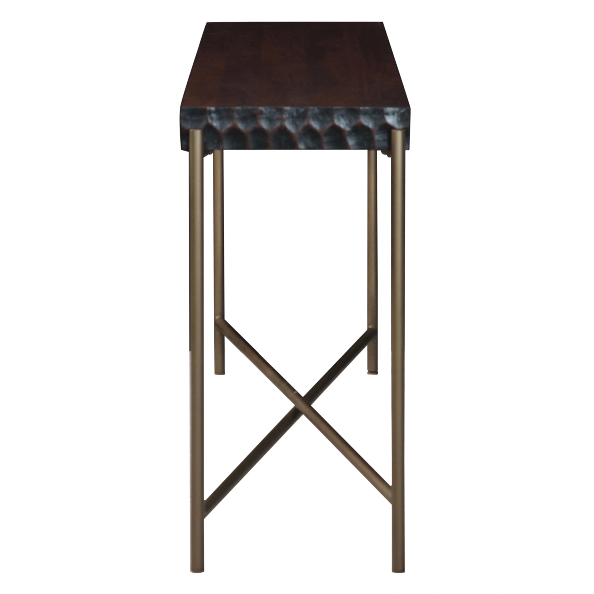 58" Two-Tone Mango Console Table (FSC-CN58TT) By Home Trends Direct 6