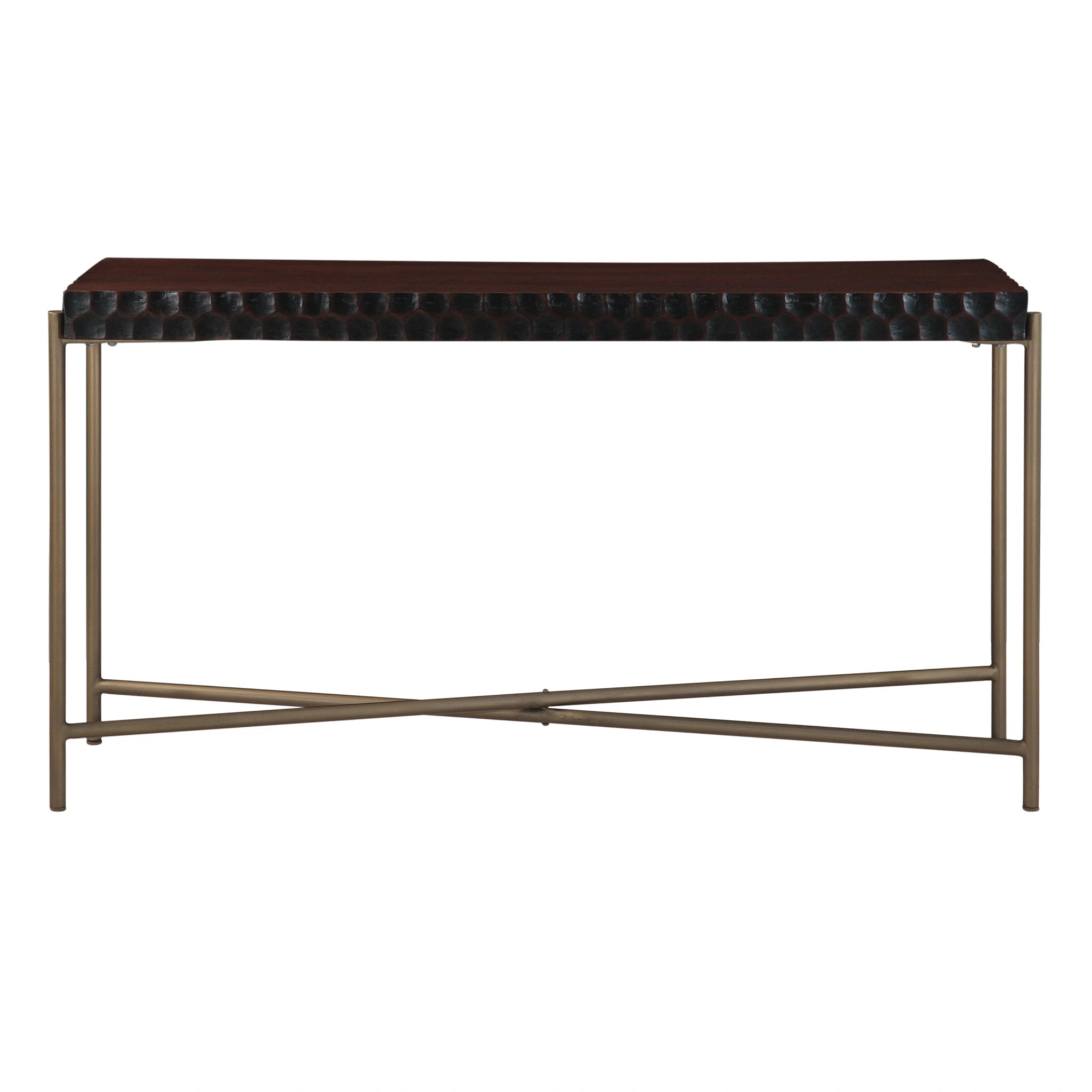 58" Two-Tone Mango Console Table (FSC-CN58TT) By Home Trends Direct 