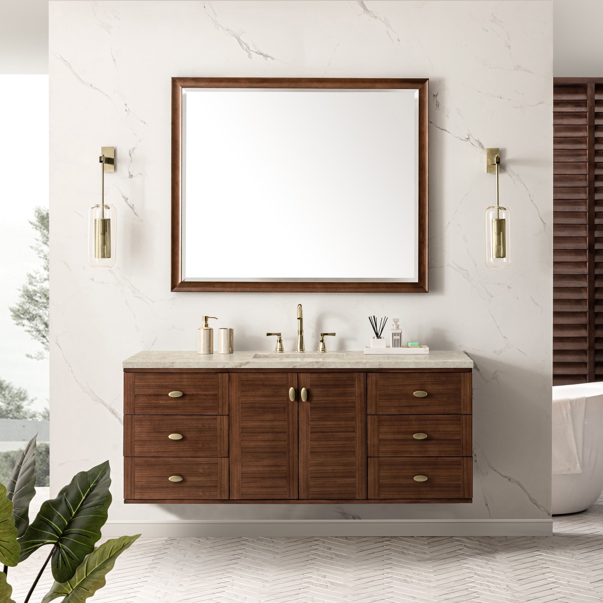 60-amberly-single-vanity-in-mid-century-walnut-by-james-martin-vanities-tajnar-eclos-zero-silica image 14