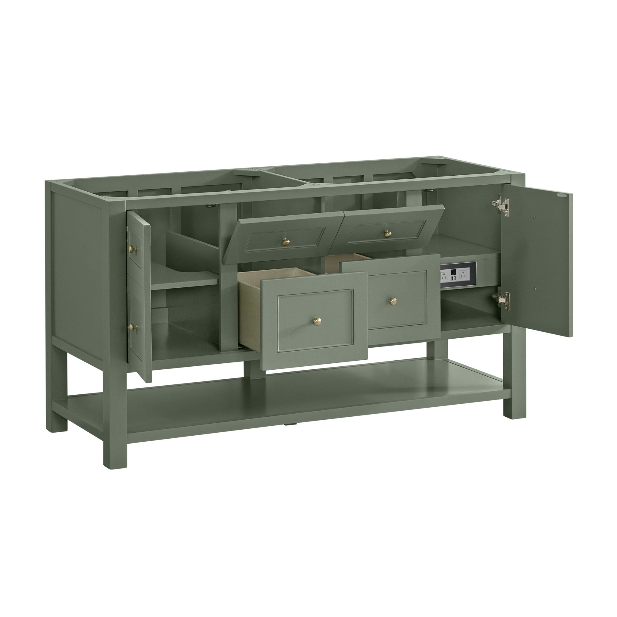 60-breckenridge-double-vanity-in-smokey-celadon-by-james-martin-vanities-phantome-eclos-zero-silica image 1