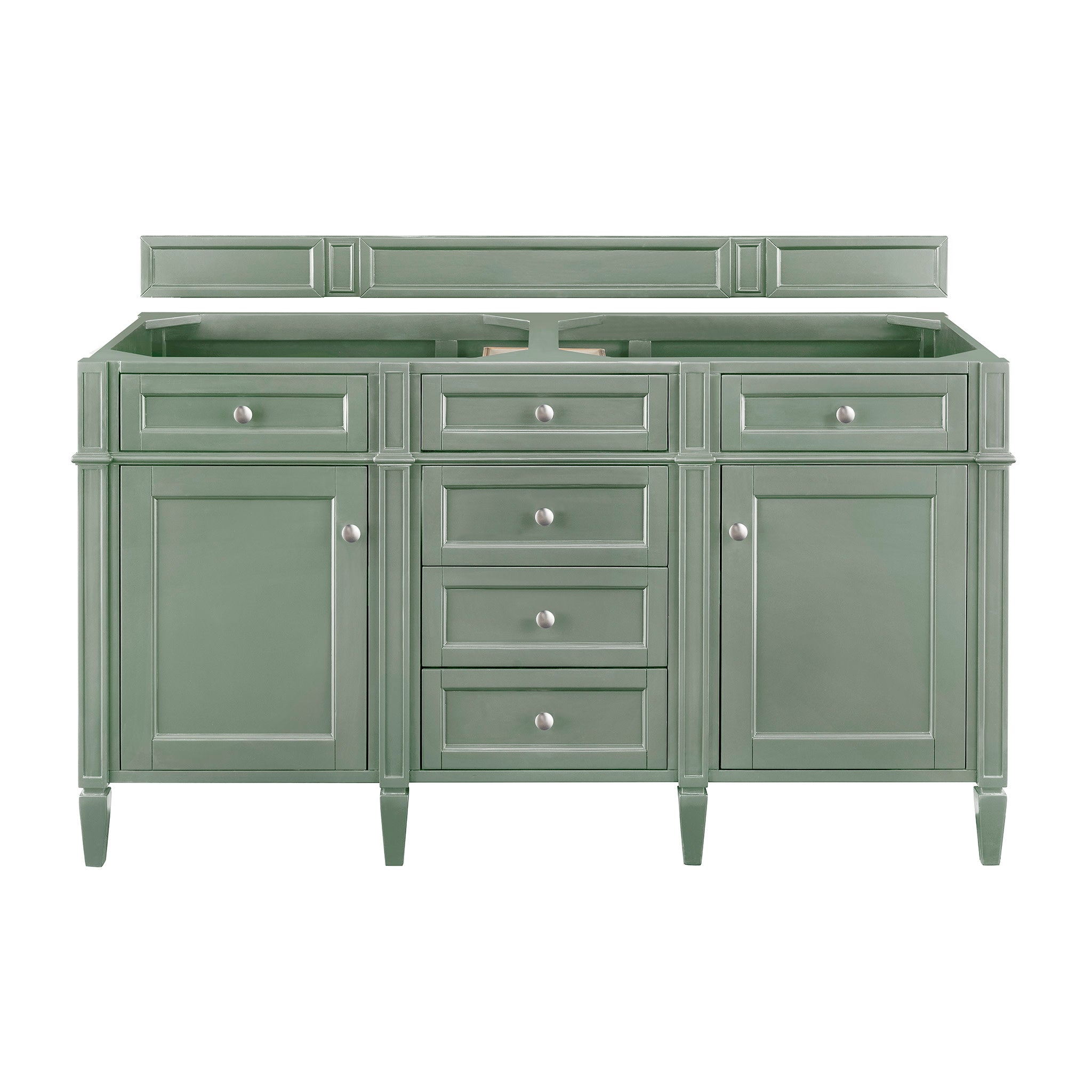 60-brittany-double-vanity-in-smokey-celadon-by-james-martin-vanities-phantome-eclos-zero-silica image 1