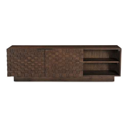 60" Brown Acacia TV Console (BB-1020-03) by Moe's Home Collection