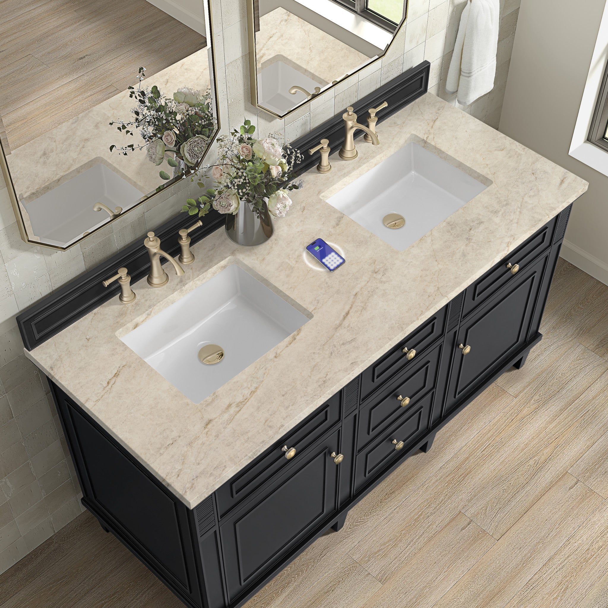 60-lorelai-double-vanity-in-black-onyx-w-freepower-wireless-charger-by-james-martin-vanities-tajnar-eclos-zero-silica image 14