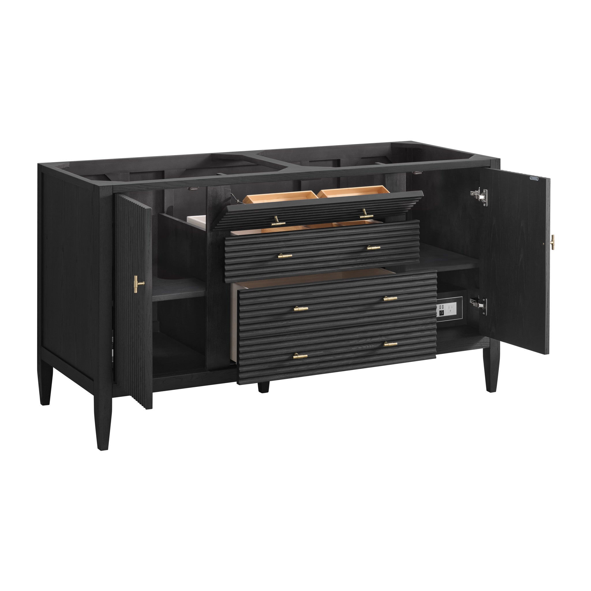60-myrrin-double-vanity-in-carbon-oak-by-james-martin-vanities-siberian-silestone image 1