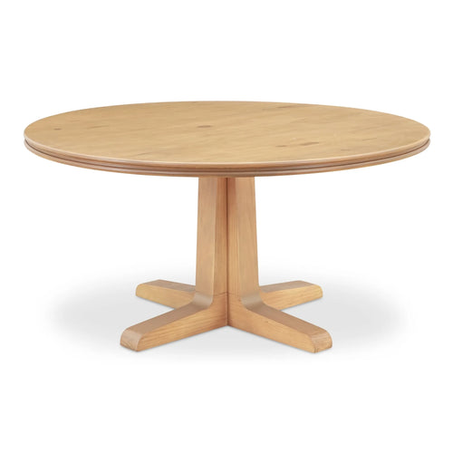 60" Natural Pine Round Dining Table (VL-1087-24-0) by Moe's Home Collection