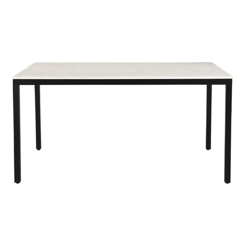60" White Marble Round Dining Table (KY-1021-02-0) by Moe's Home Collection