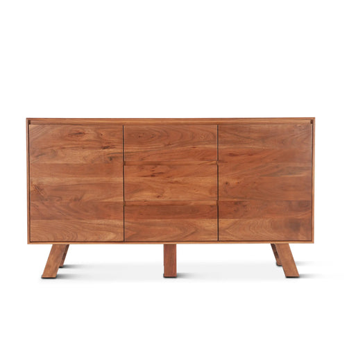 68" Cinnamon Brown Acacia Sideboard (FSV-SB68CN) By Home Trends Direct