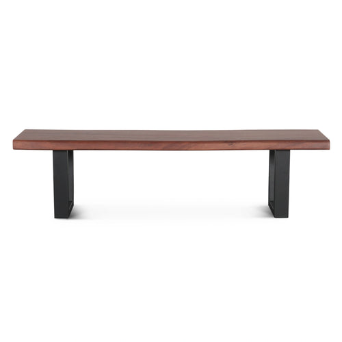 68" Light Sequoia Wood Bench (FRD-BN68LS) By Home Trends Direct