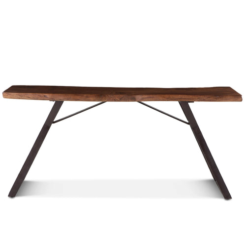 68" Walnut Acacia Wood Console Table (FLL-CN68WN) By Home Trends Direct