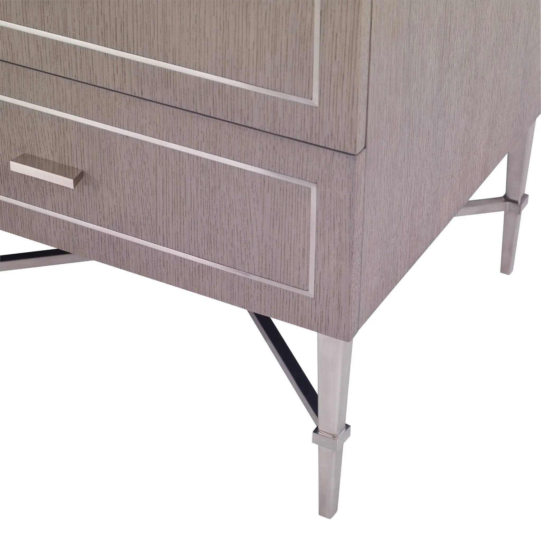 68" Woodbury Sink Chest - Warm Grey by Ambella Home image 3