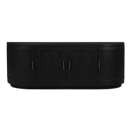 71" Black Reclaimed Pine TV Console (FR-1045-02) by Moe's Home Collection