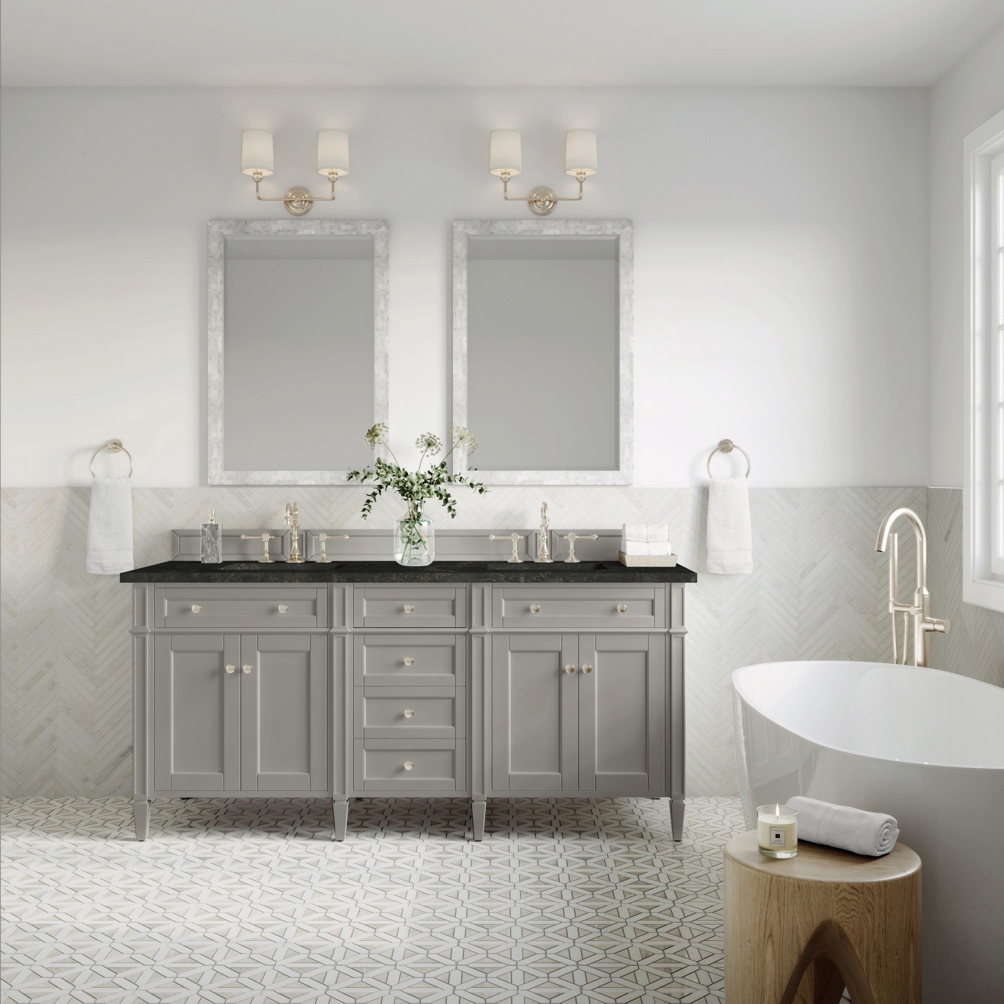 72-brittany-double-vanity-in-urban-gray-by-james-martin-vanities-phantome-eclos-zero-silica image 2