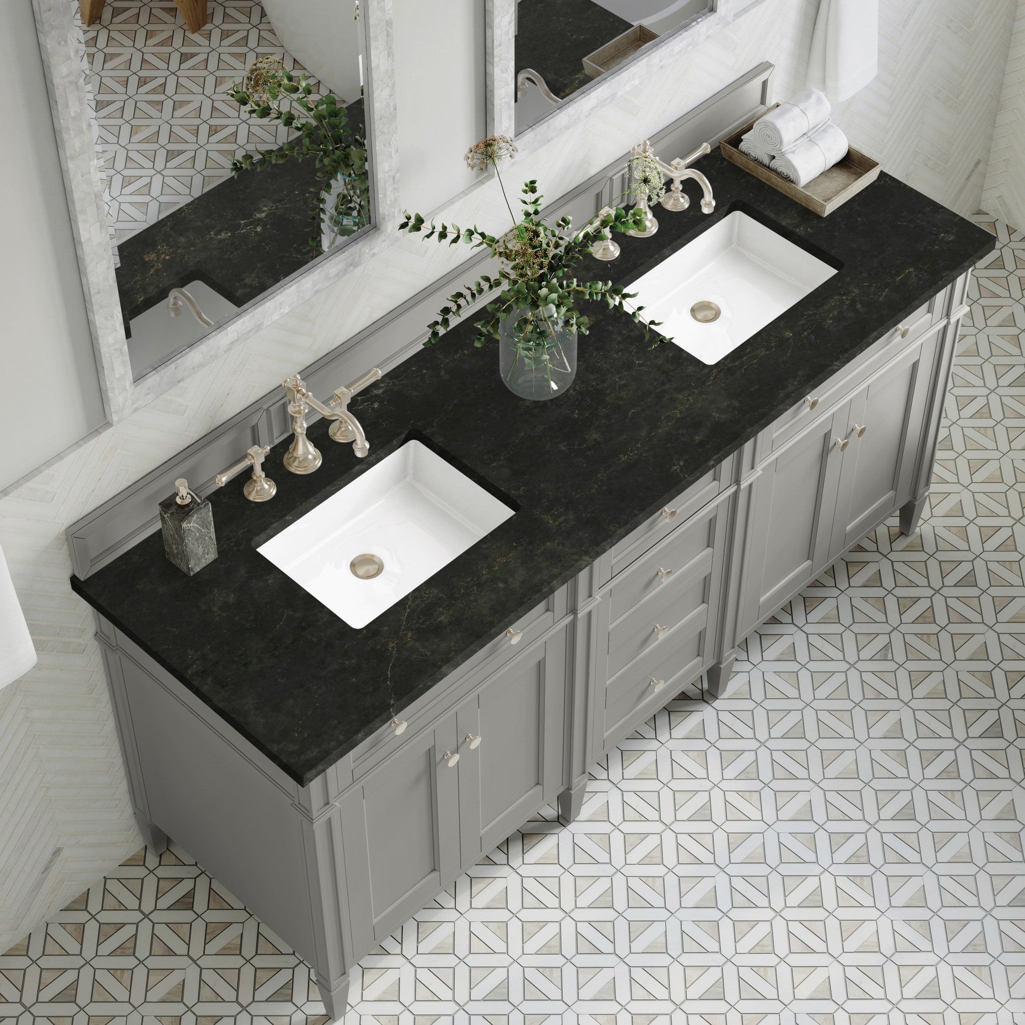 72-brittany-double-vanity-in-urban-gray-by-james-martin-vanities-phantome-eclos-zero-silica image 5