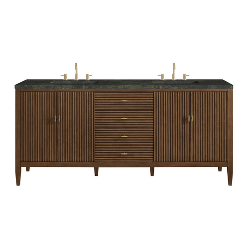 72" Myrrin Vanity in Mid Century Walnut by James Martin Vanities