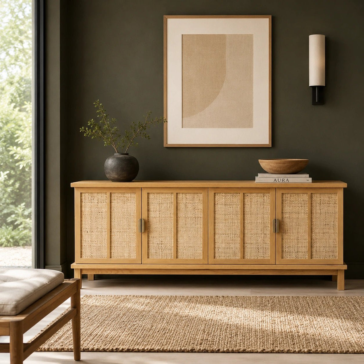 Moe's Home Seymour Natural Sideboard