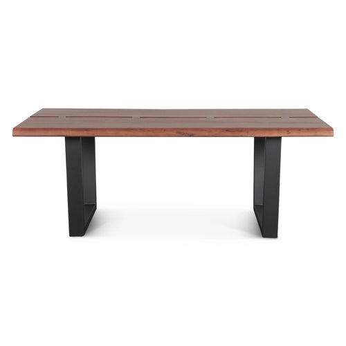 79" Light Sequoia Wood Dining Table (FRD-DT79LS) By Home Trends Direct