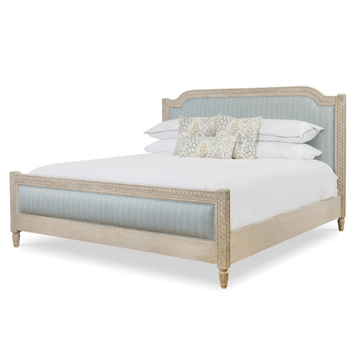 81" Fayette Elegant Upholstered Bed Frame by Ambella Home