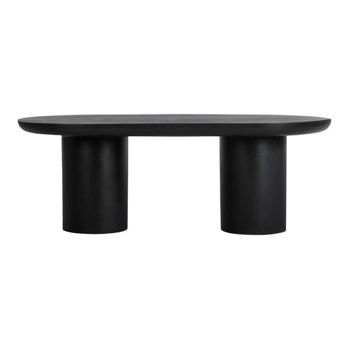83" Black Concrete Dining Table (ZT-1033-02-0) by Moe's Home Collection