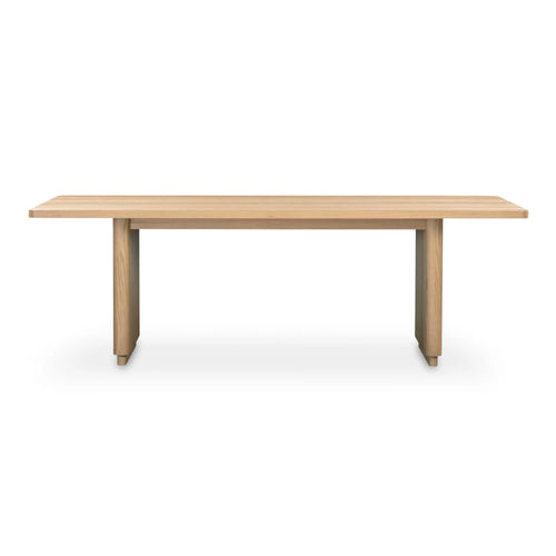88" Natural Oak Round-Leg Dining Table (YR-1009-24-0) by Moe's Home Collection