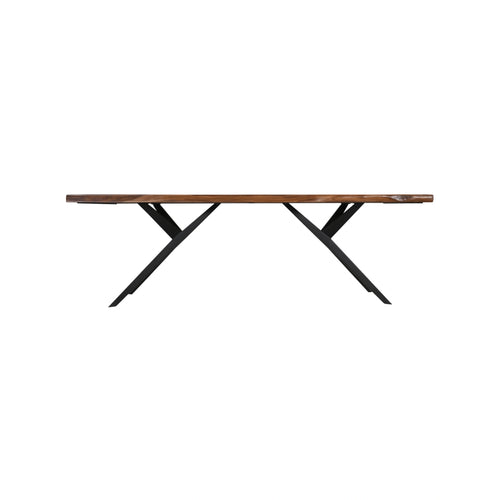 94" Natural Live Edge Wood Dining Table Seats 10