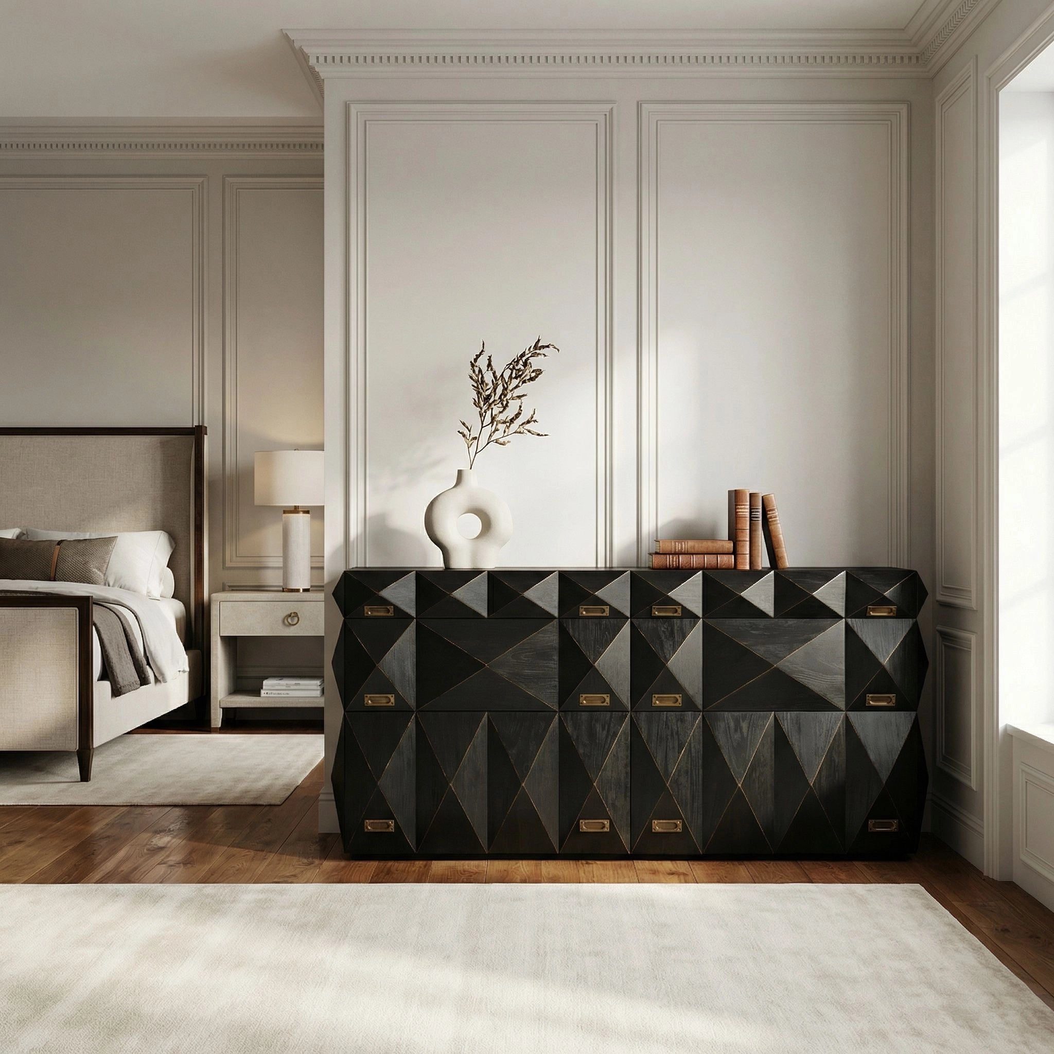 Noir Allegra Dresser