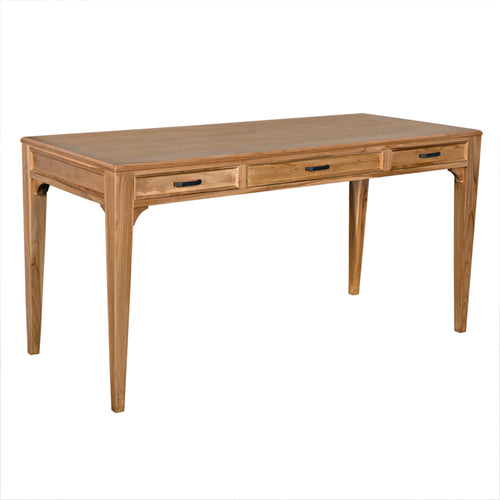 Ambrose Desk in Clear Coat Flat by Noir (AE-301BT)